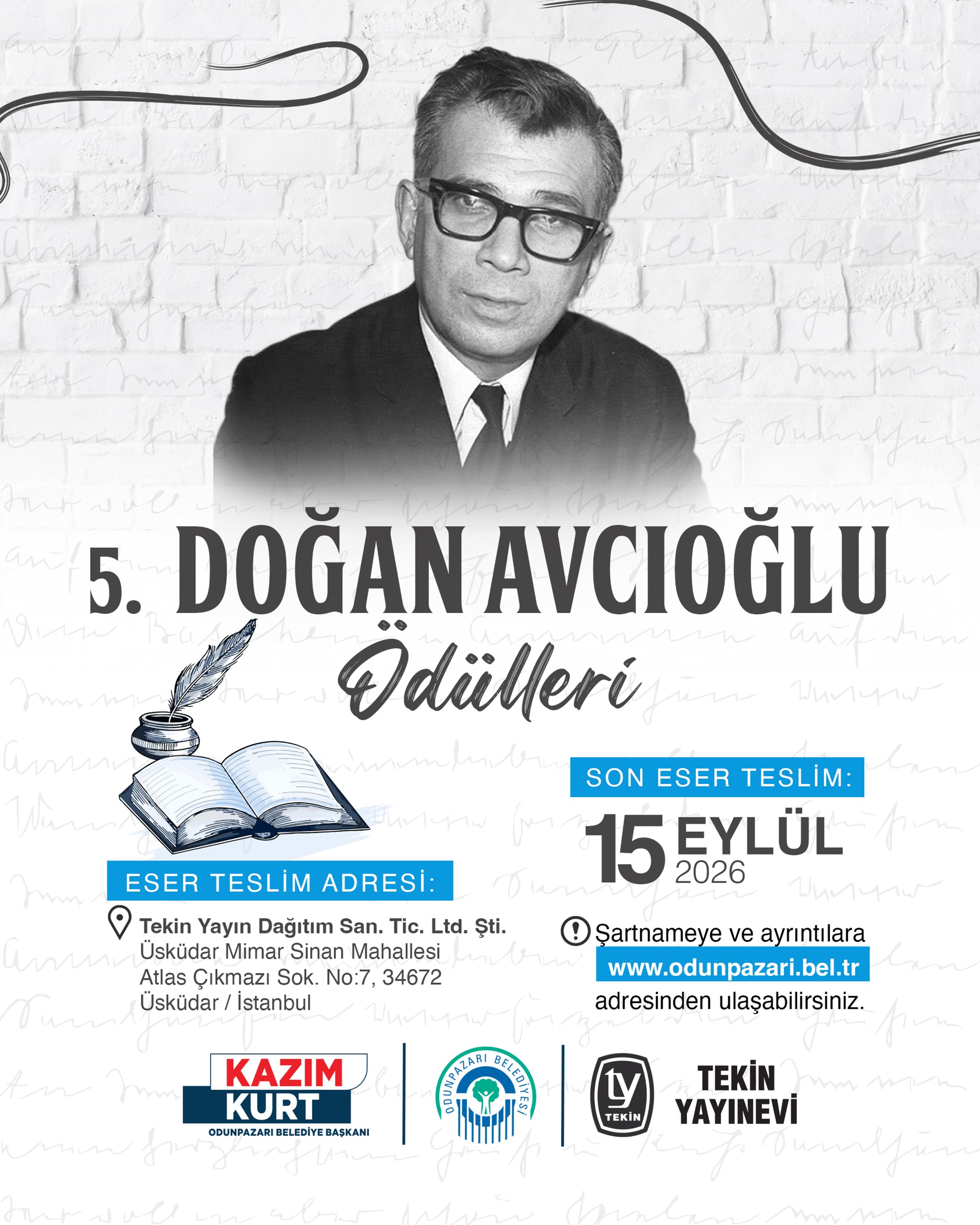 5. Doğan Avcıoğlu Ödülleri İçin Başvurular Başladı