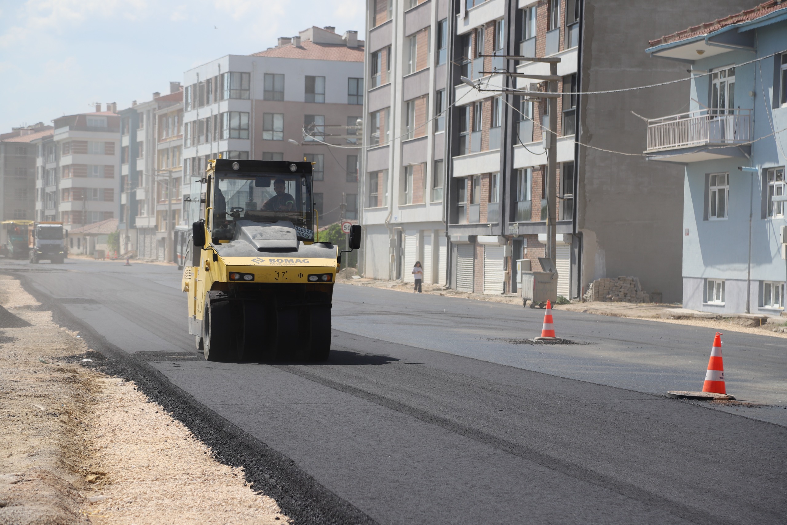 Çamlıca Mahallesi'nde Asfalt Mesaisi Tamamlandı