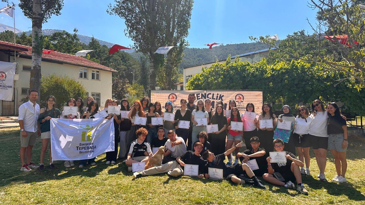 Tepebaşı Belediyesi Gençleri Cankurtaran Kampı’nda Buluşturdu