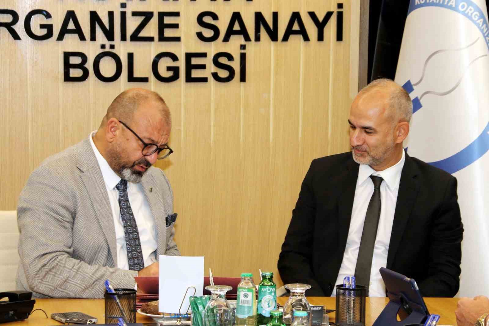 Kütahya OSB’nin dev çevre yatırımında imzalar atıldı