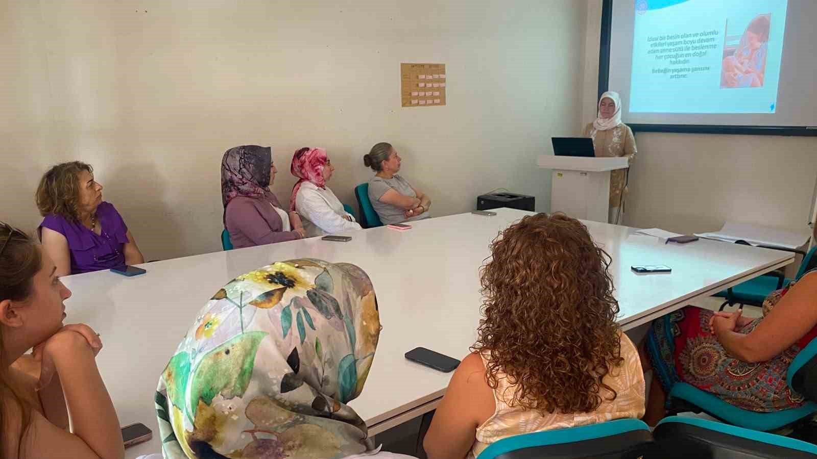 Eskişehir’de anne sütünün önemi anlatıldı