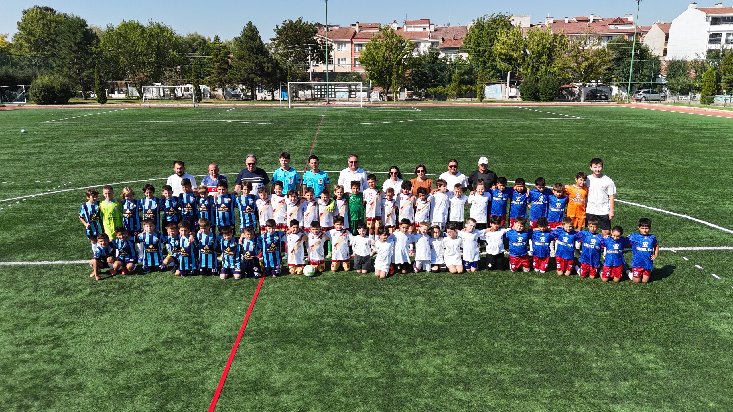 30 Ağustos Zafer Bayramı Mini Minikler Futbol Şenliği Başladı