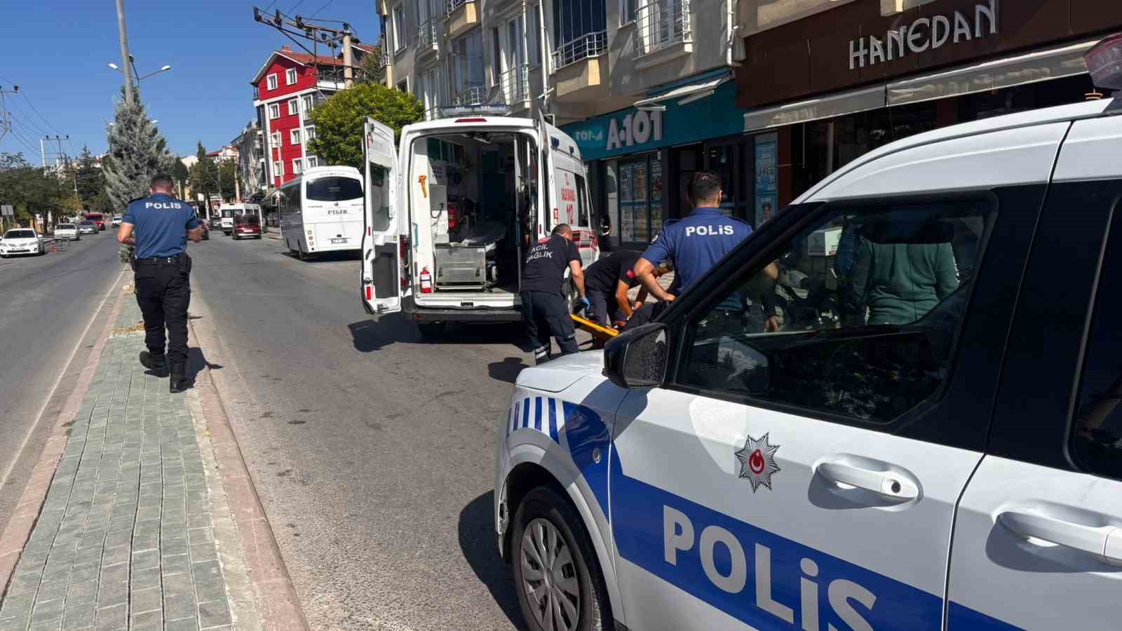 Kütahya’da trafik kazası: 2 yaralı