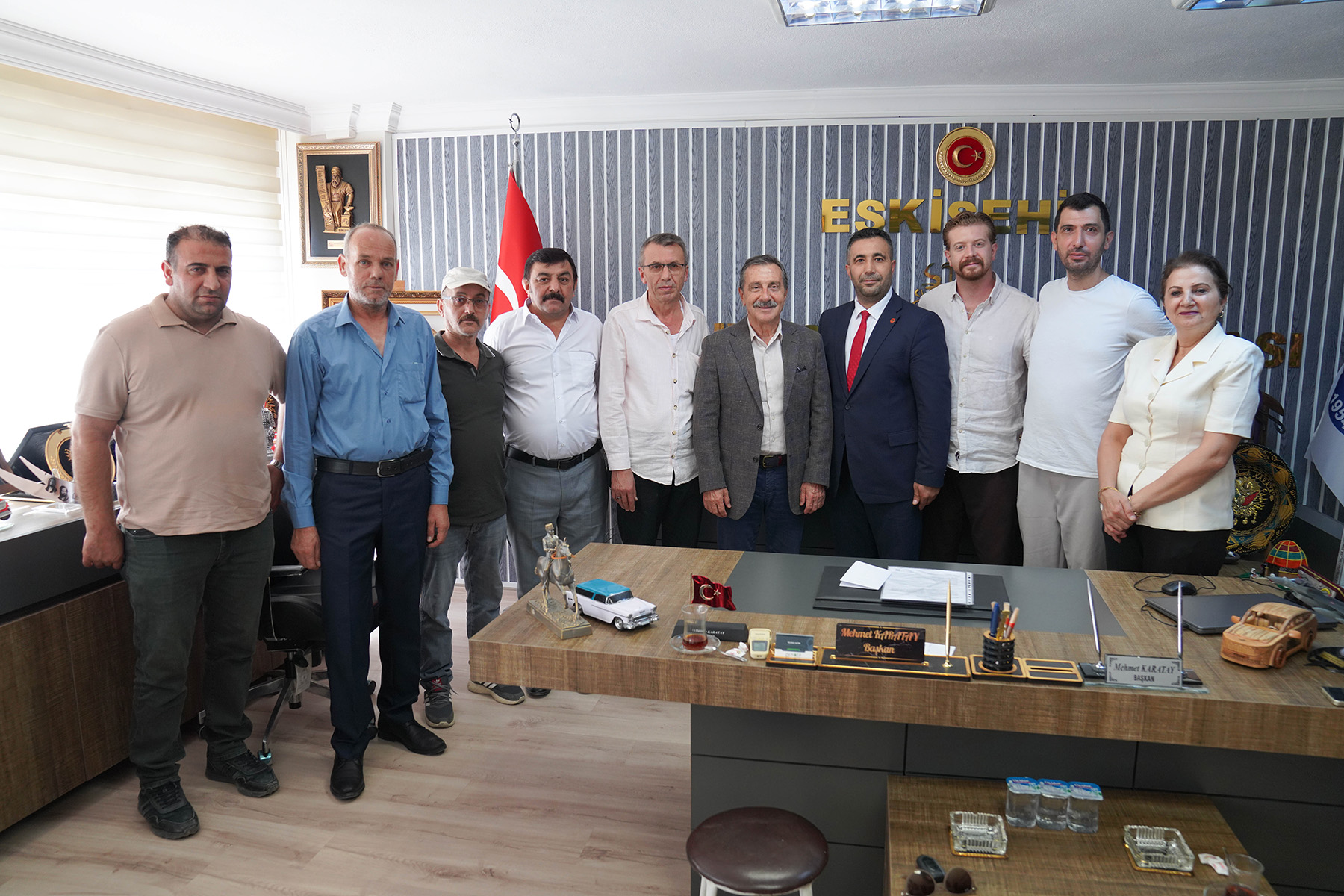 Başkan Ataç'tan Esnaf Odalarına Ziyaret