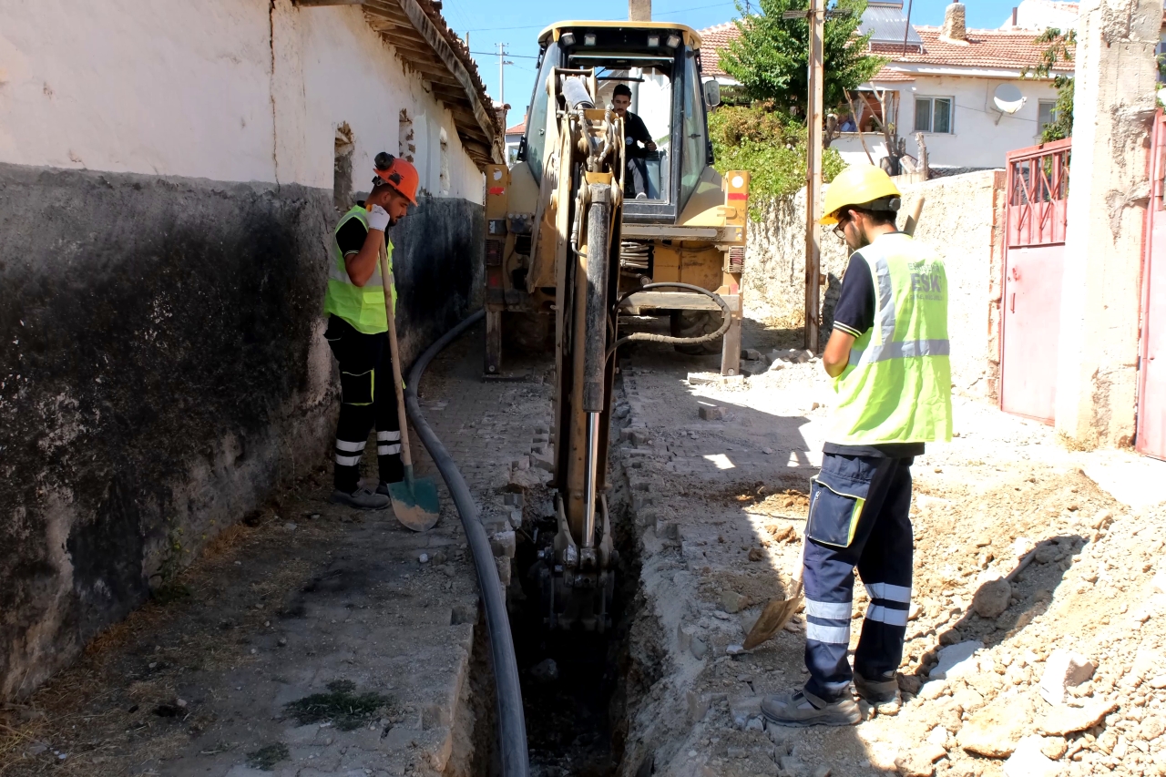 Eğriöz Mahallesi’nde İçme Suyu Altyapı Çalışmaları Tamamlandı