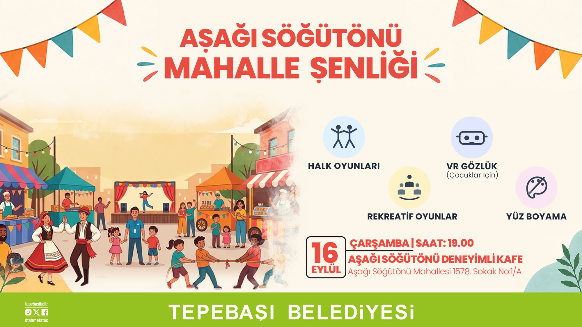 Tepebaşı’nda Şenliğin Yeni Adresi Aşağı Söğütönü Olacak