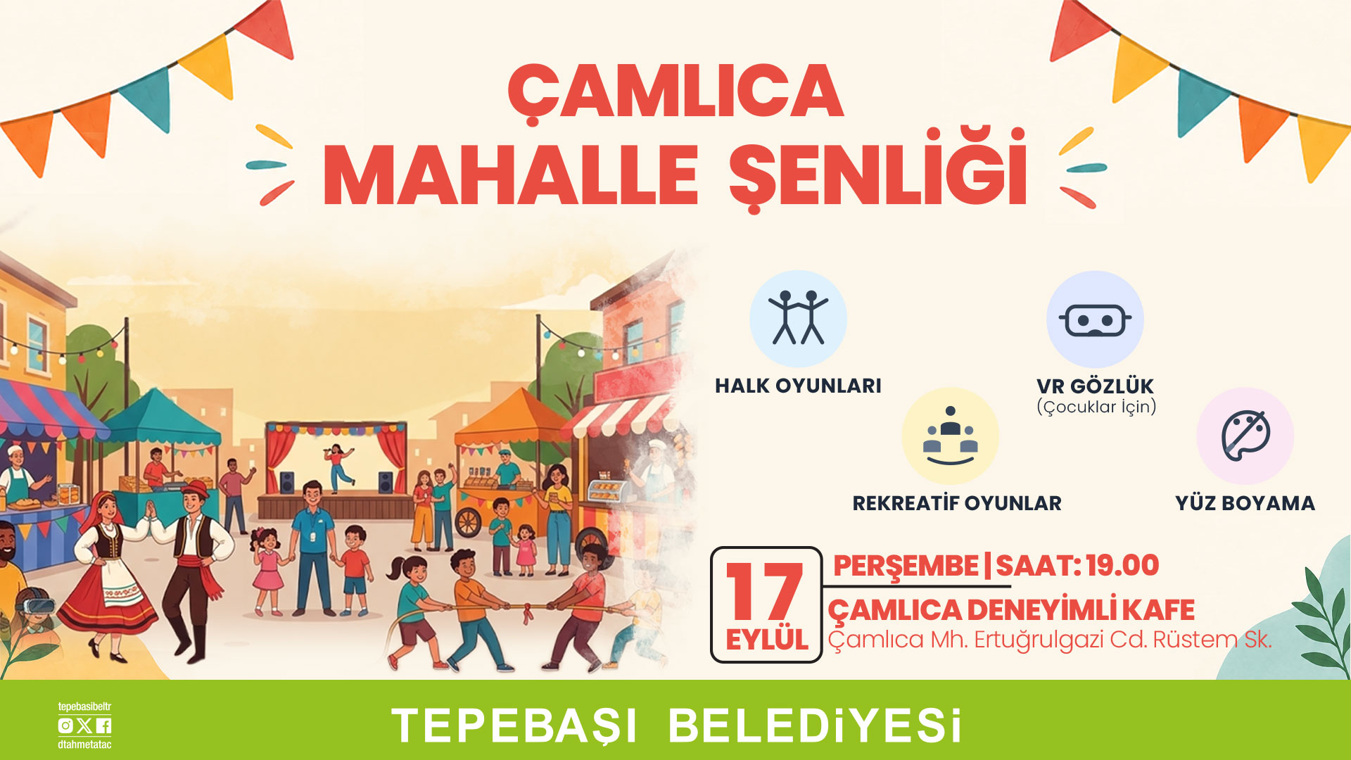 Tepebaşı’nda Mahalle Şenliklerinin Yeni Adresi Çamlıca Olacak