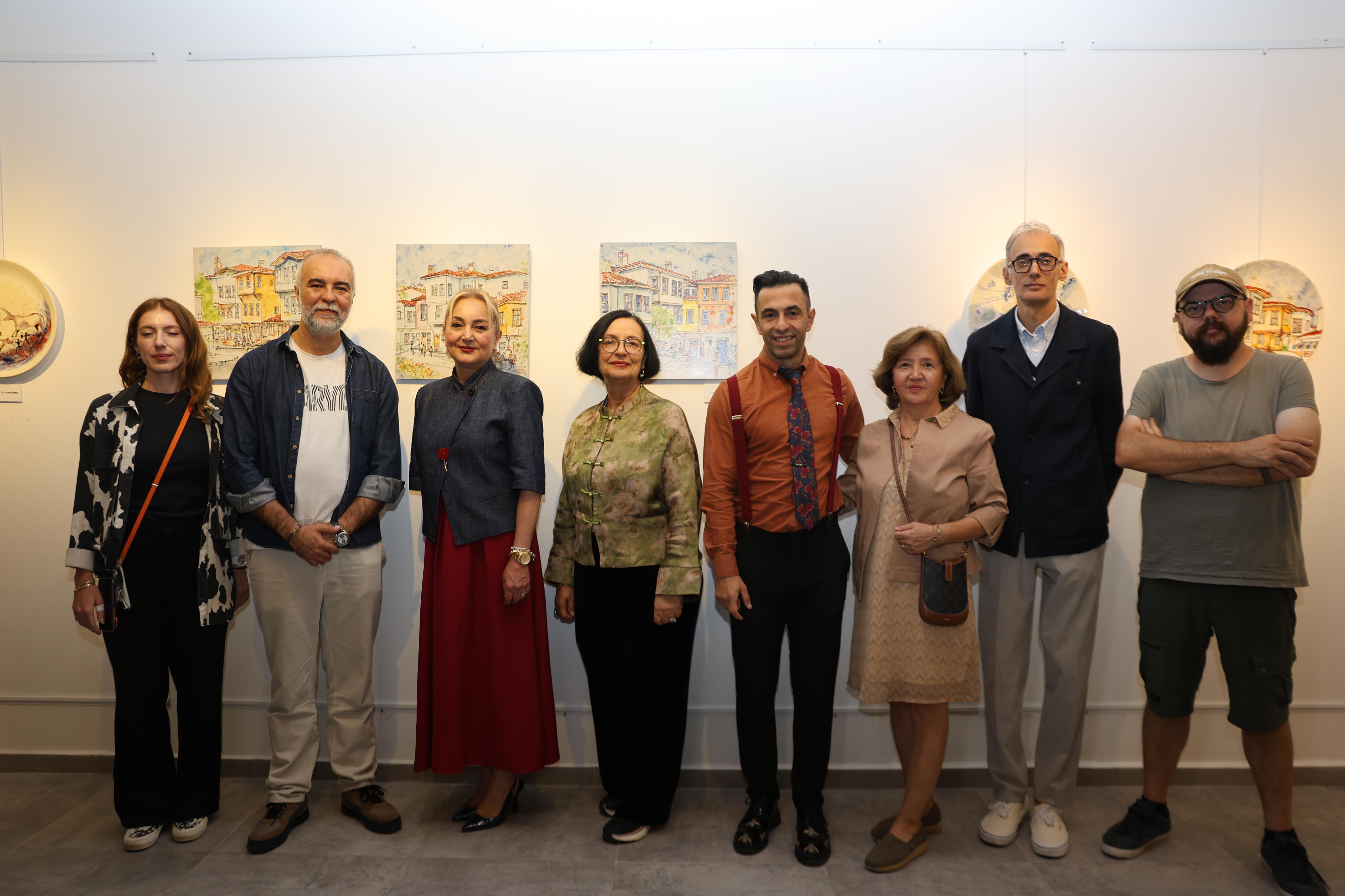 “Fırçanın Sırdaki İzi” Sempozyumu Sanat Sokağı’nda Sergiyle Taçlandı