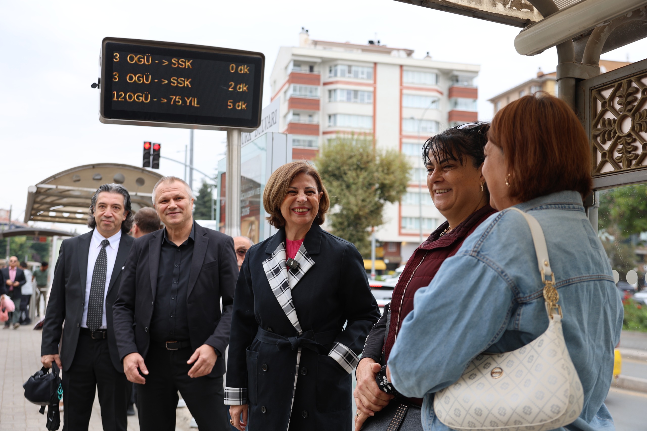 Başkan Ünlüce Avrupa Hareketlilik Haftası’nın Startını Tramvayda Verdi