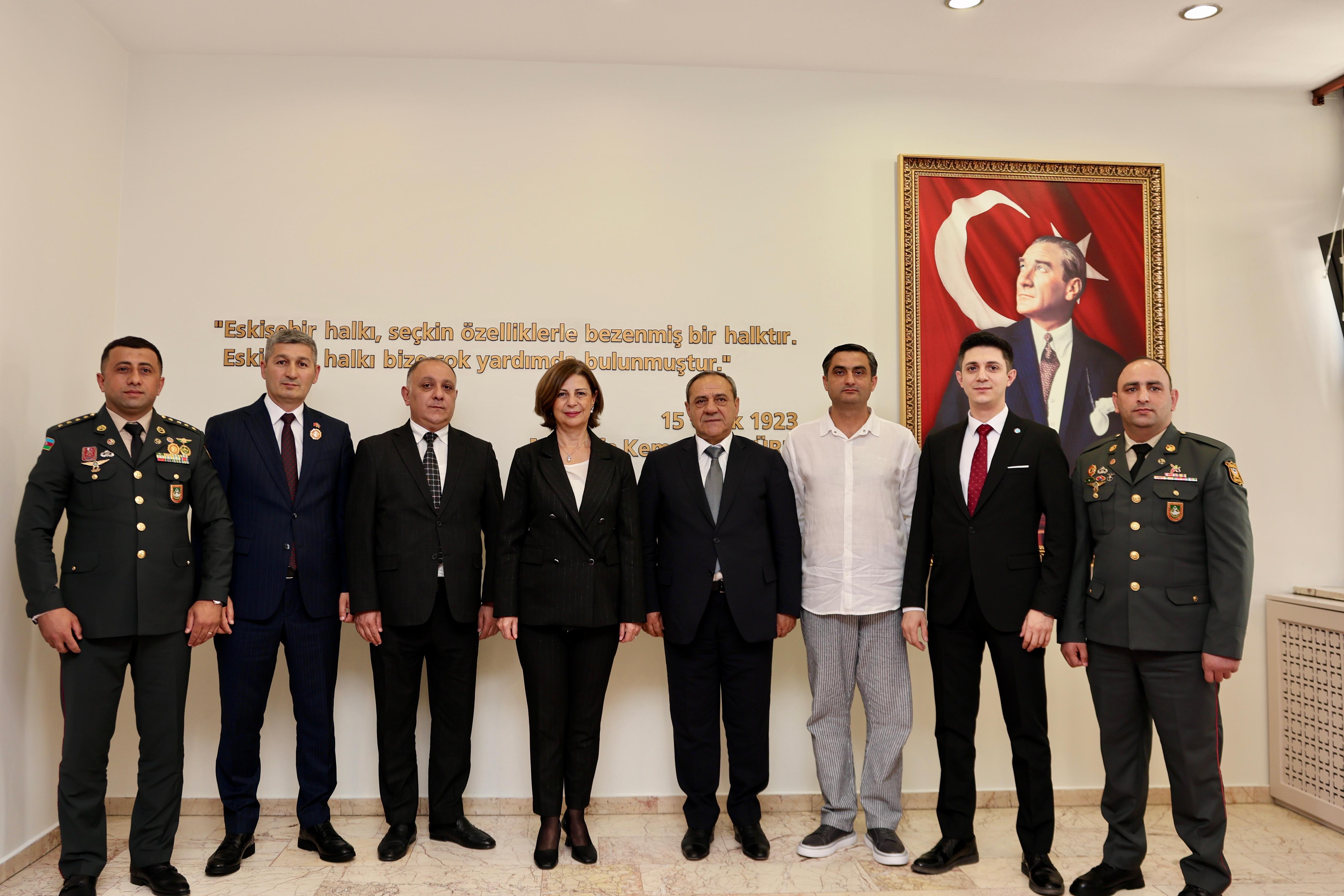 Başkan Ünlüce Azerbaycan Heyetini Ağırladı