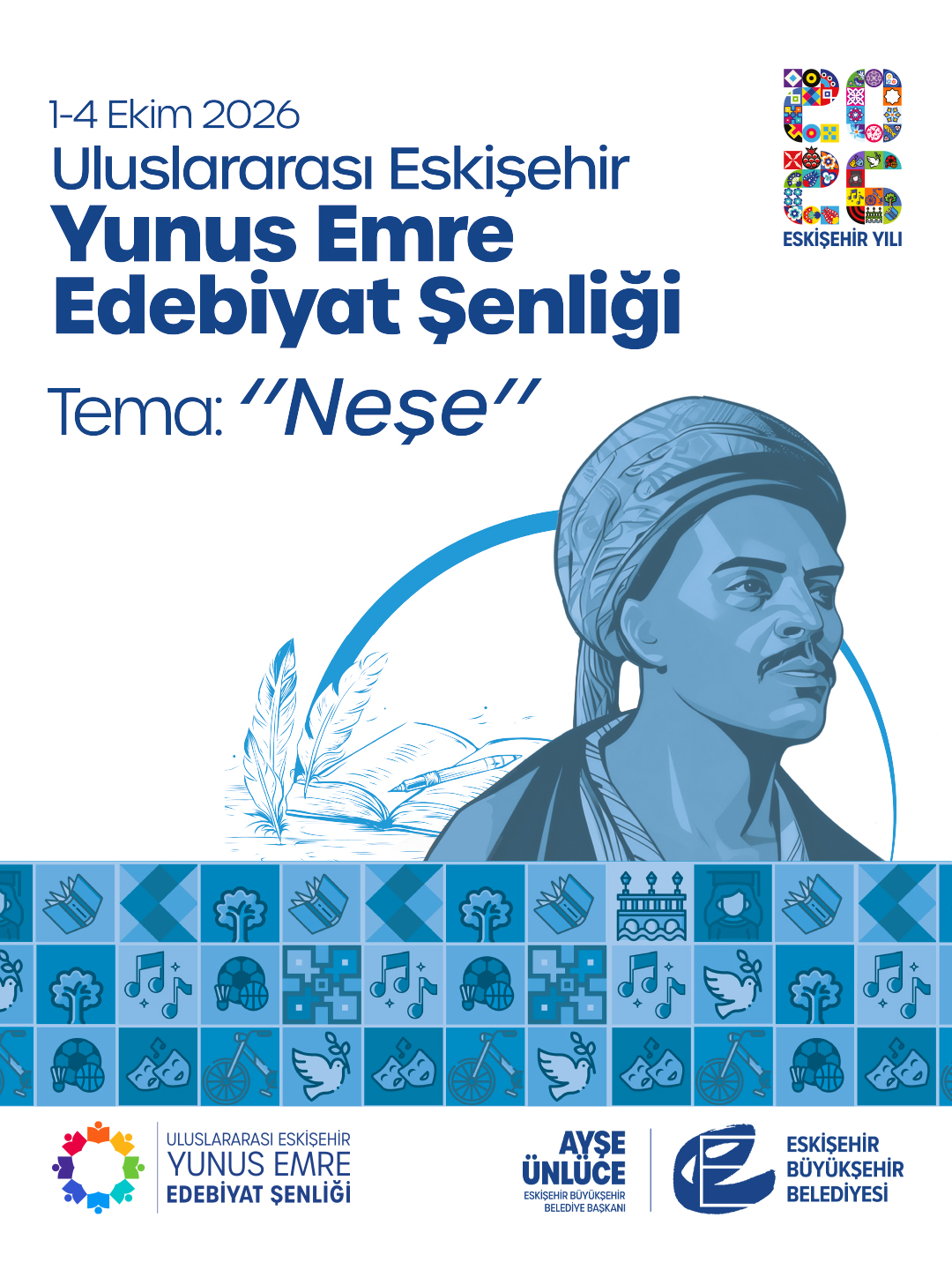 Eskişehir’de Edebiyat Şenliği Heyecanı Başlıyor