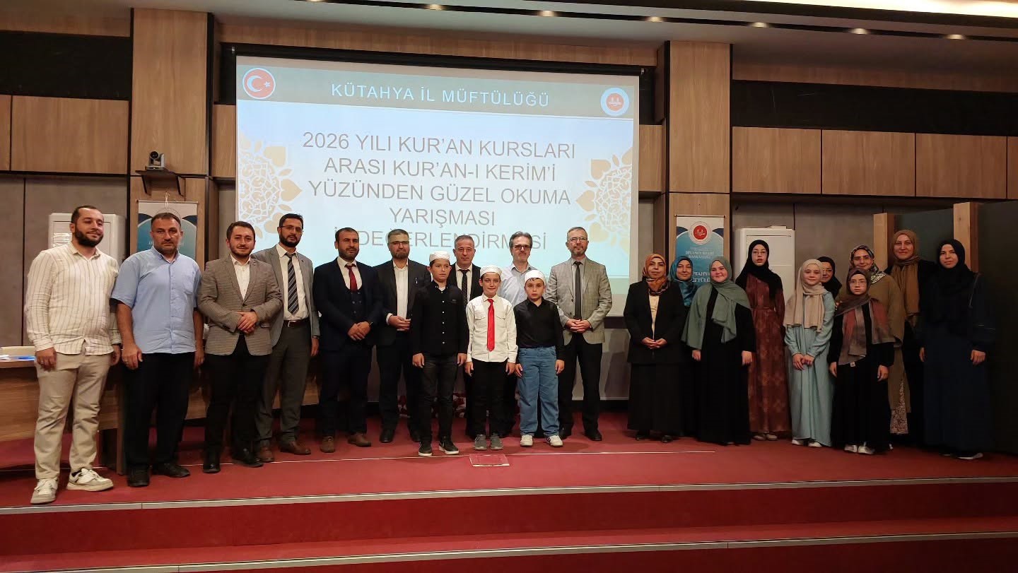 Kütahya’da ’Kur’an-ı Kerim’i Güzel Okuma Yarışması’ düzenlendi