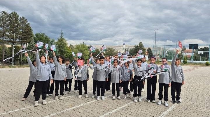 Hisarcık’ta "Uçurtmalar Vurulmasın, Gökyüzü Çocuklara Kalsın" etkinliği