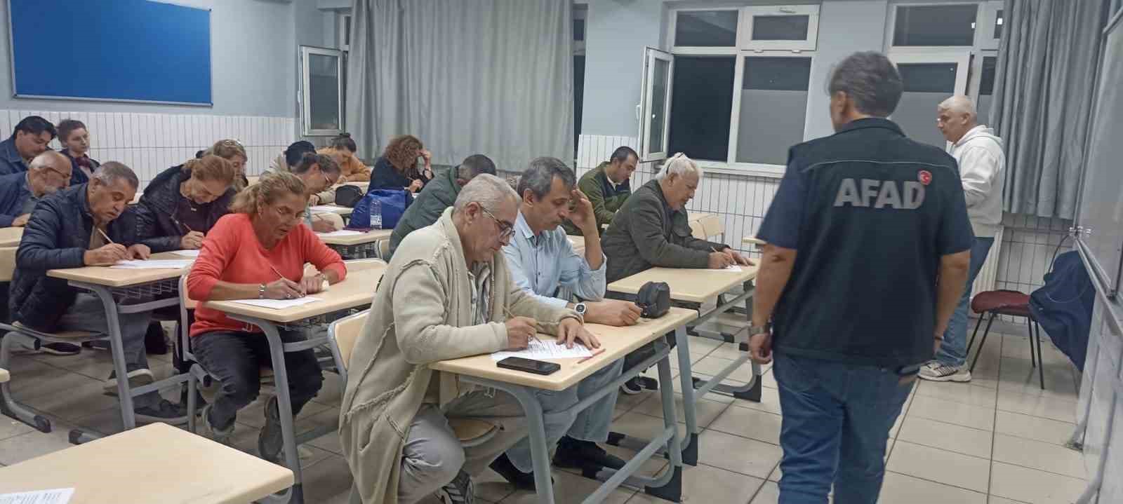 Eskişehir’de mahalle bazlı afet eğitimi verildi
