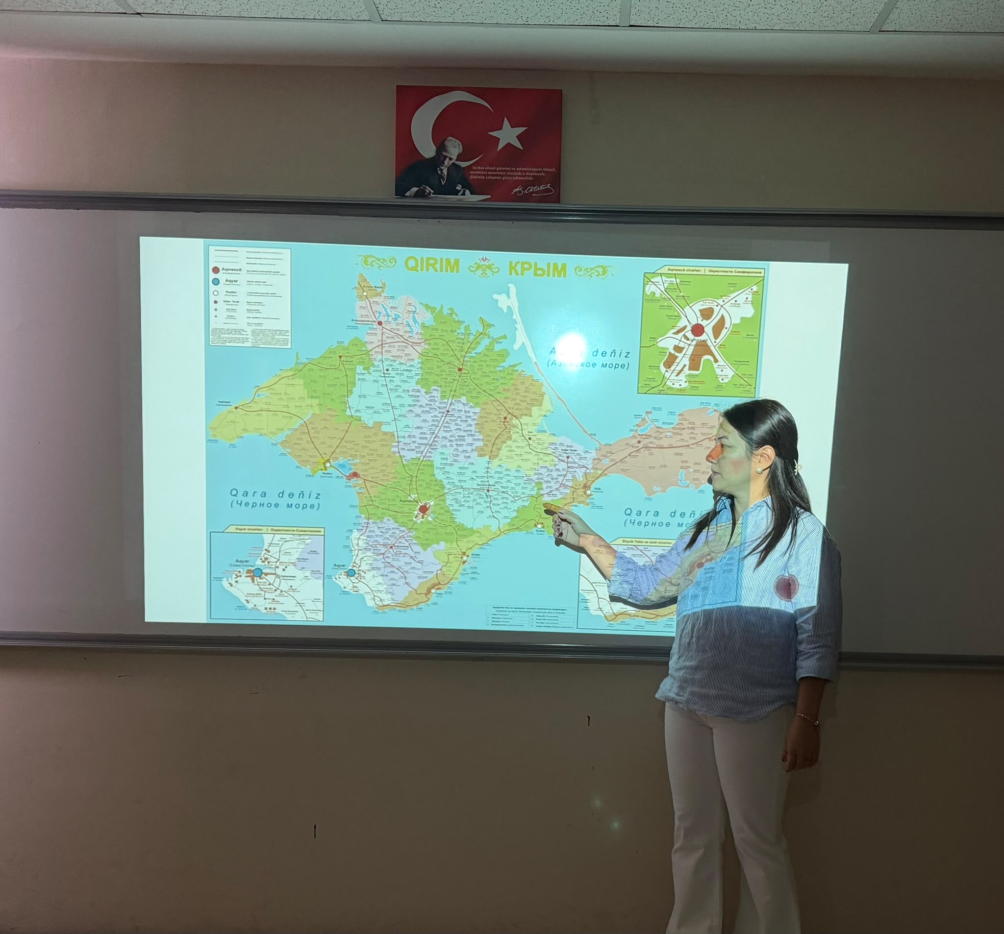 ESOGÜ'de "Kırım Tatar Türkçesi ve Edebiyatı" Dersi Öğrencilerle Buluştu