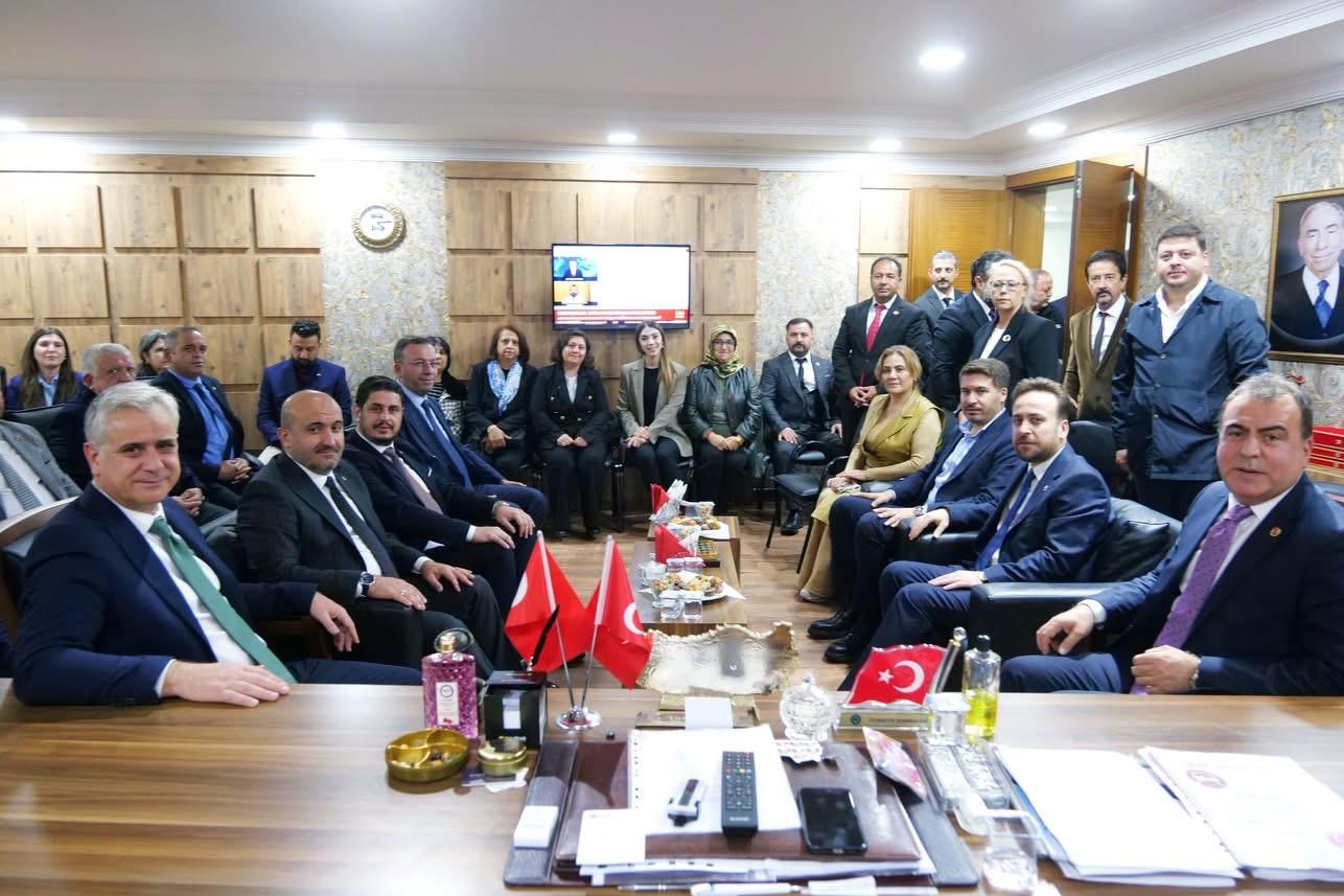 AK Parti'den MHP Eskişehir İl Teşkilatına hayırlı olsun ziyareti