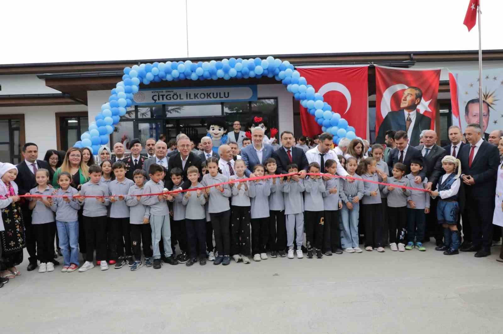 Simav Çitgöl İlkokulu eğitim ve öğretime açıldı