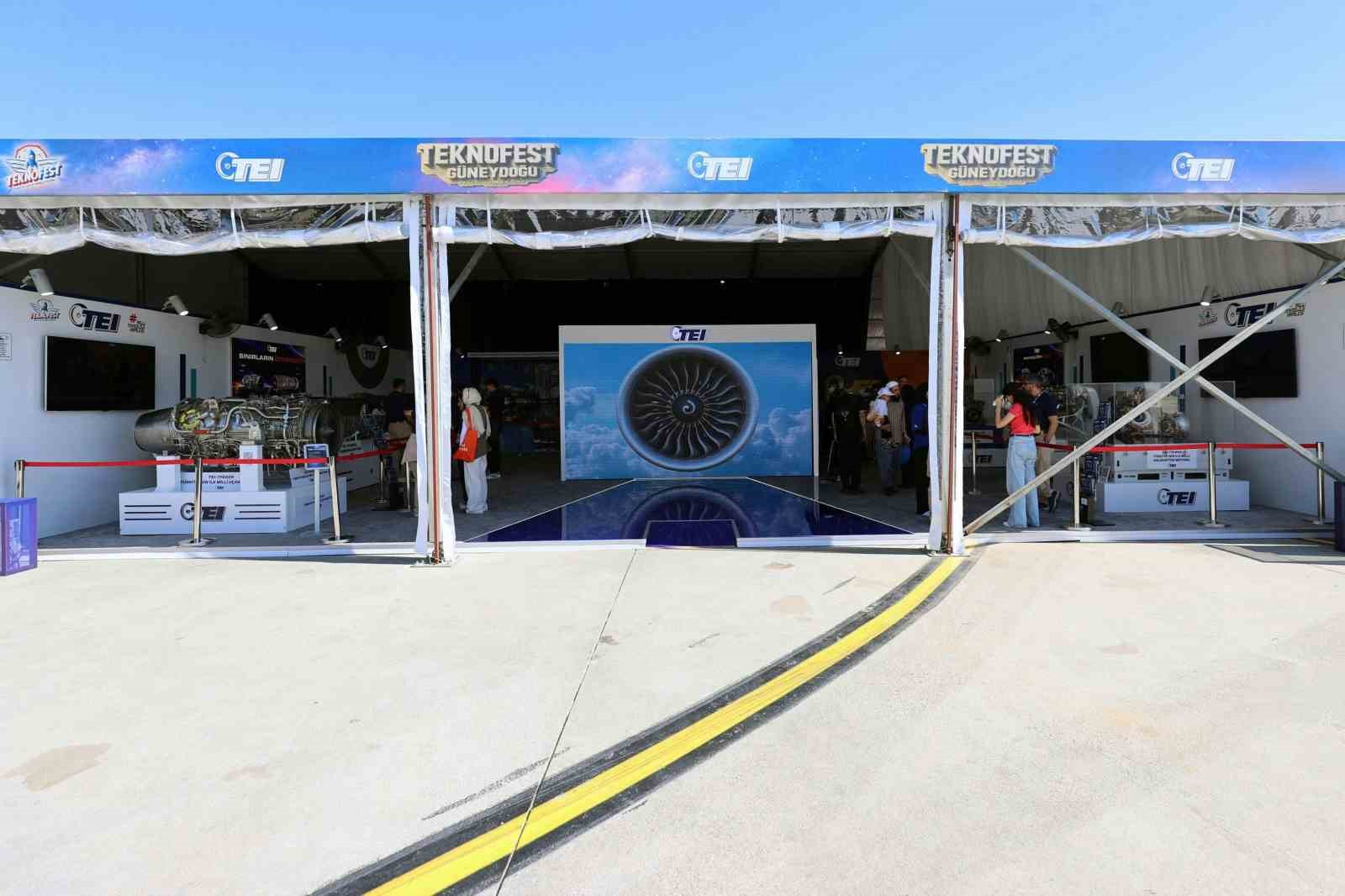 TEI, millî havacılık motorlarıyla TEKNOFEST Güneydoğu Şanlıurfa’da