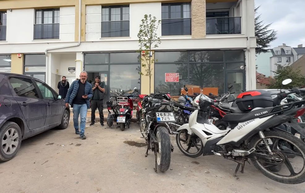 Eskişehir’de motosiklet hırsızlığına 1 tutuklama