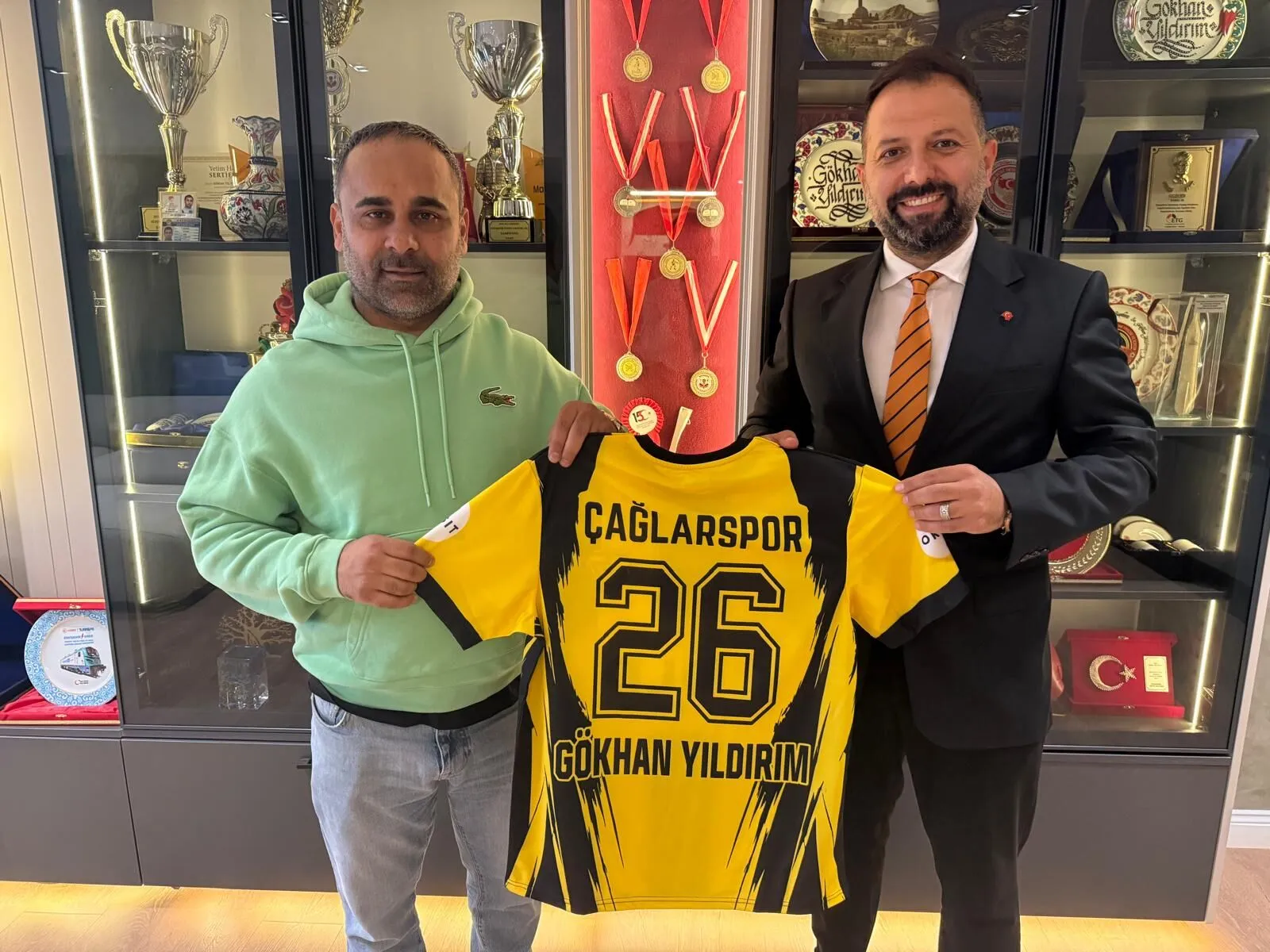 Çağlarspor’dan Yıldırım’a ziyaret