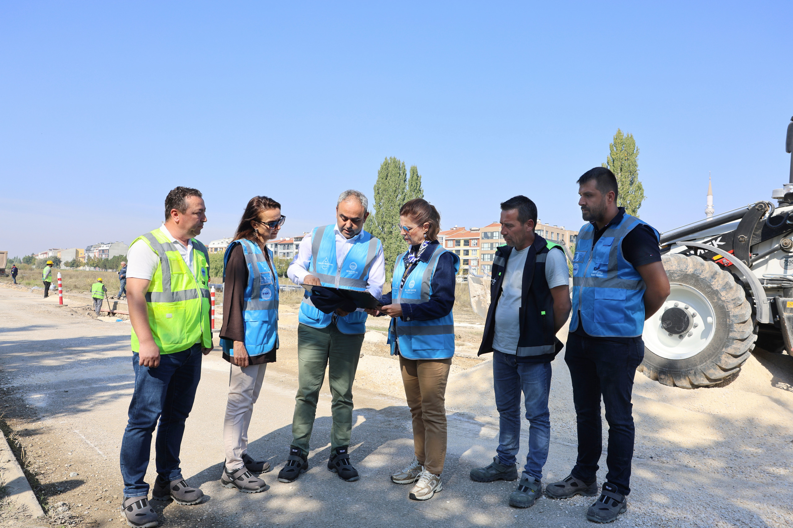 Başkan Ayşe Ünlüce ESKİ’nin Altyapı Çalışmalarını Yerinde İnceledi