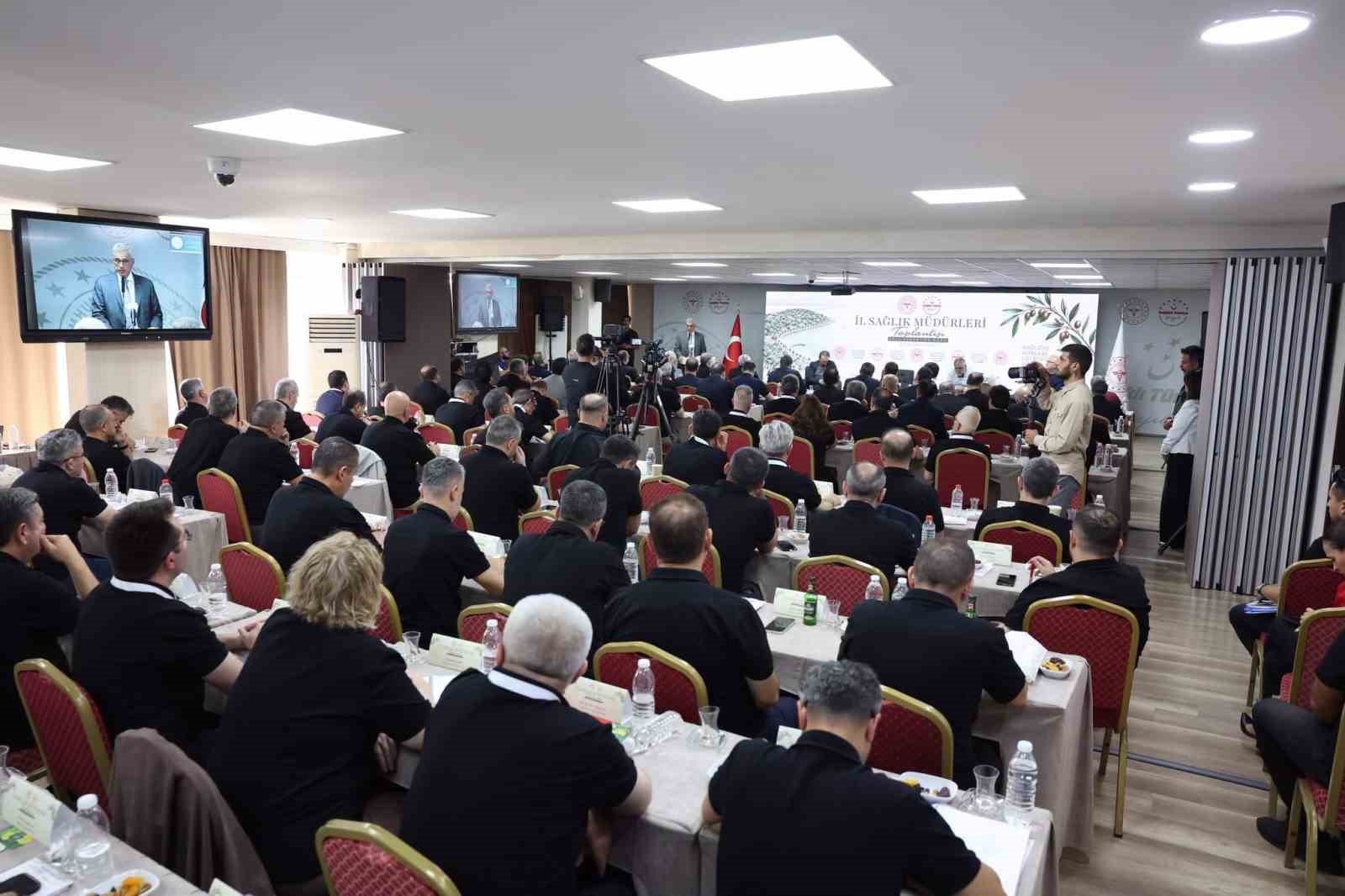 Eskişehir İl Sağlık Müdürü Bildirici, İl Sağlık Müdürleri Toplantısı’na katıldı
