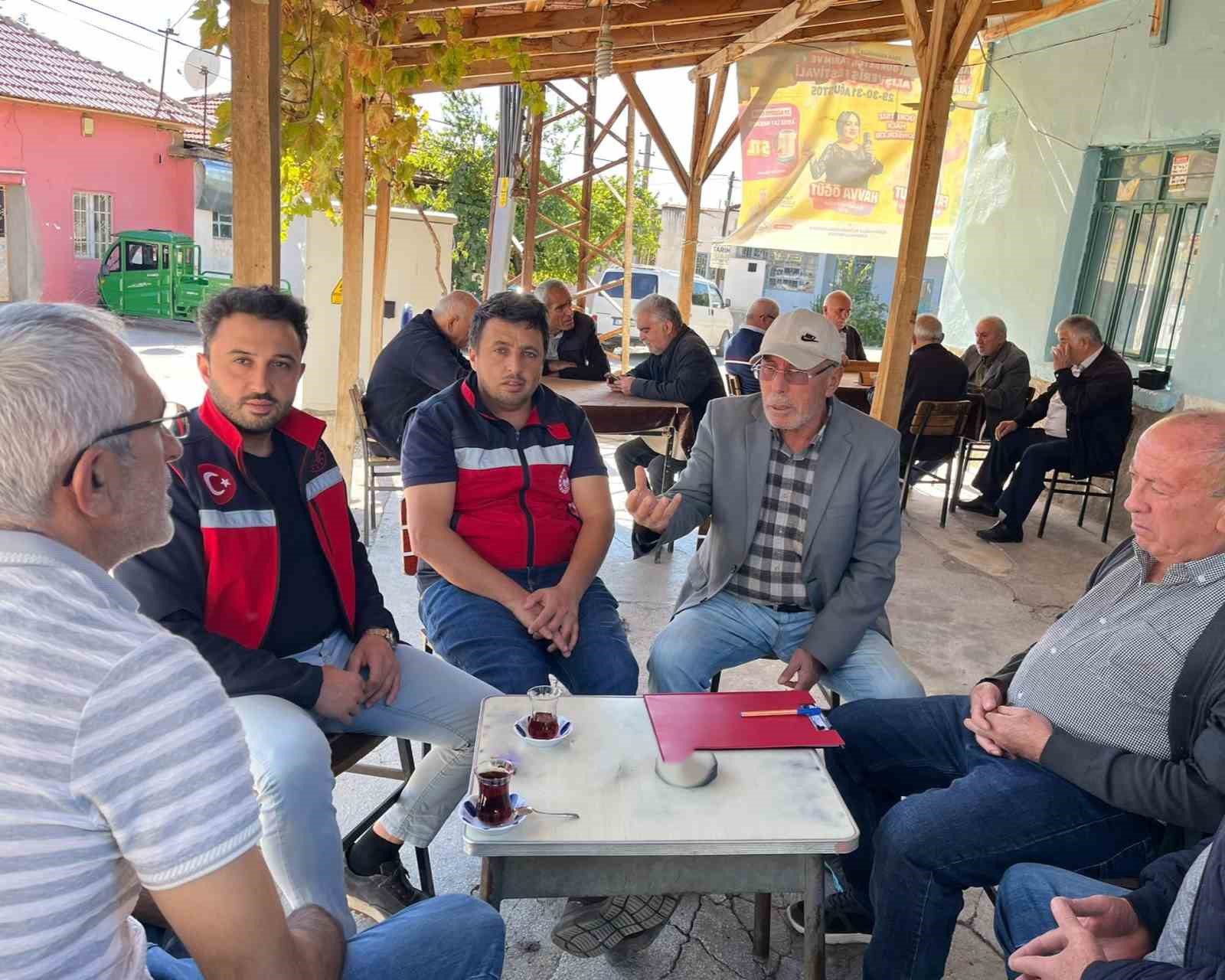 Uşak’ta üreticilere yerinde destek