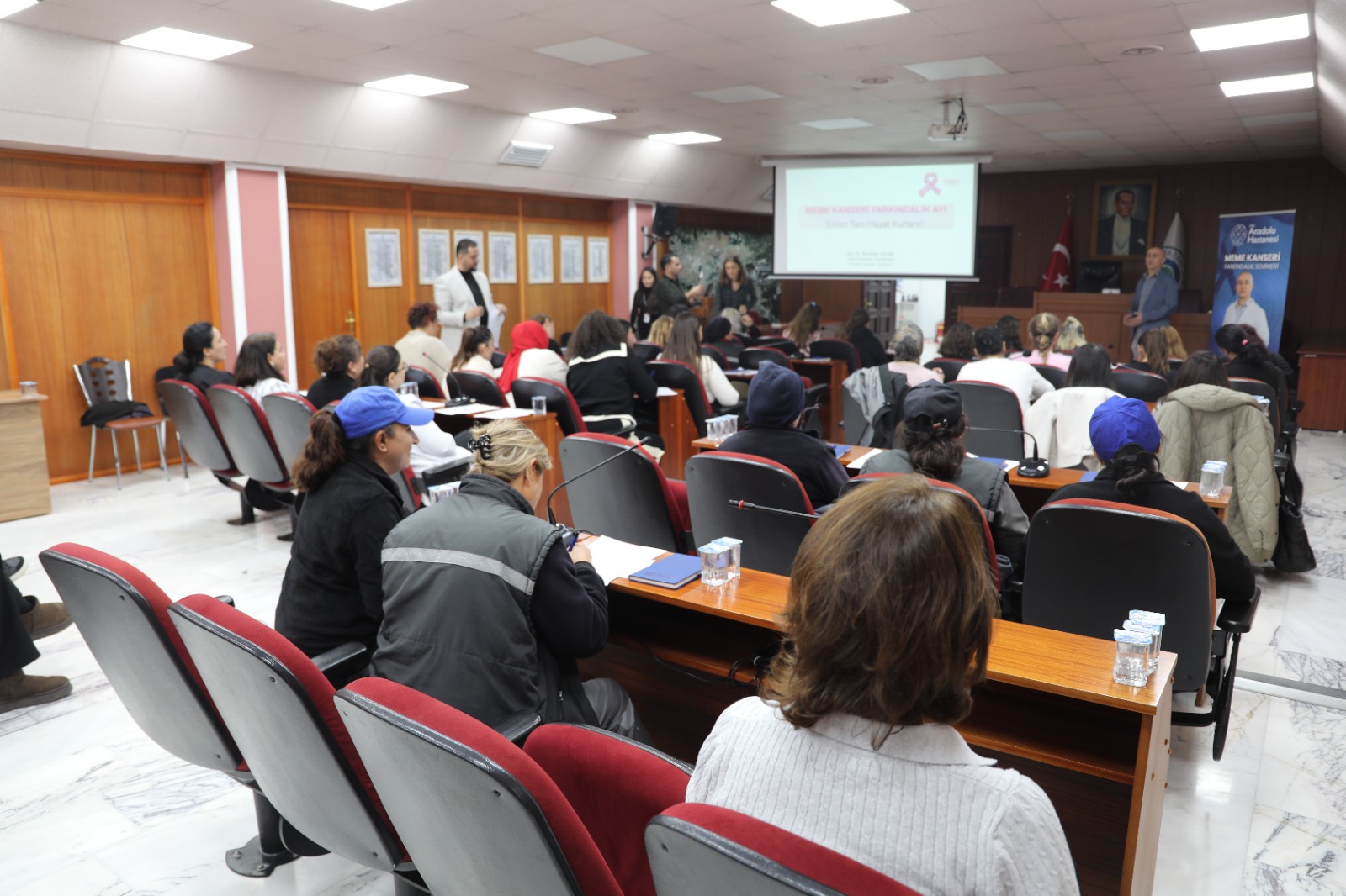 Odunpazarı Belediyesi Kadın Personeline Meme Kanseri Semineri