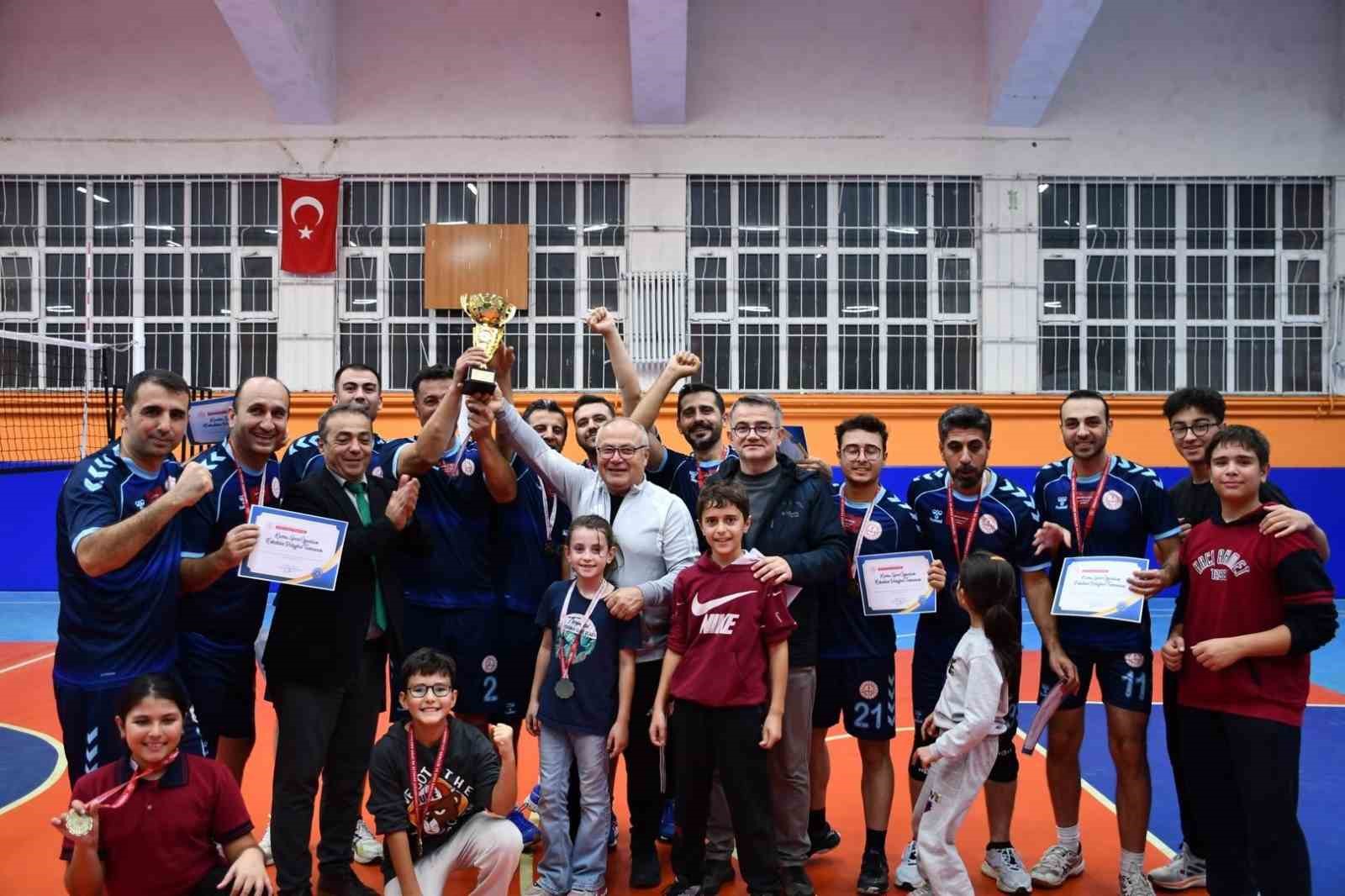 4. Kamu Spor Oyunları Erkek Voleybol Müsabakaları tamamlandı