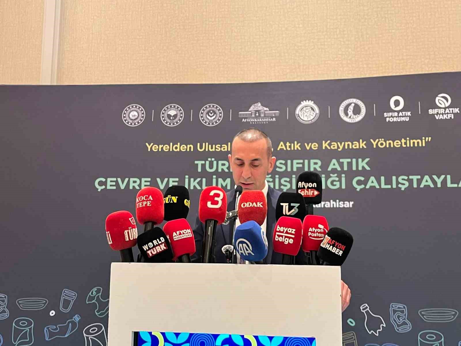 Afyonkarahisar’da ‘Sıfır Atık’ çalıştayı düzenlendi