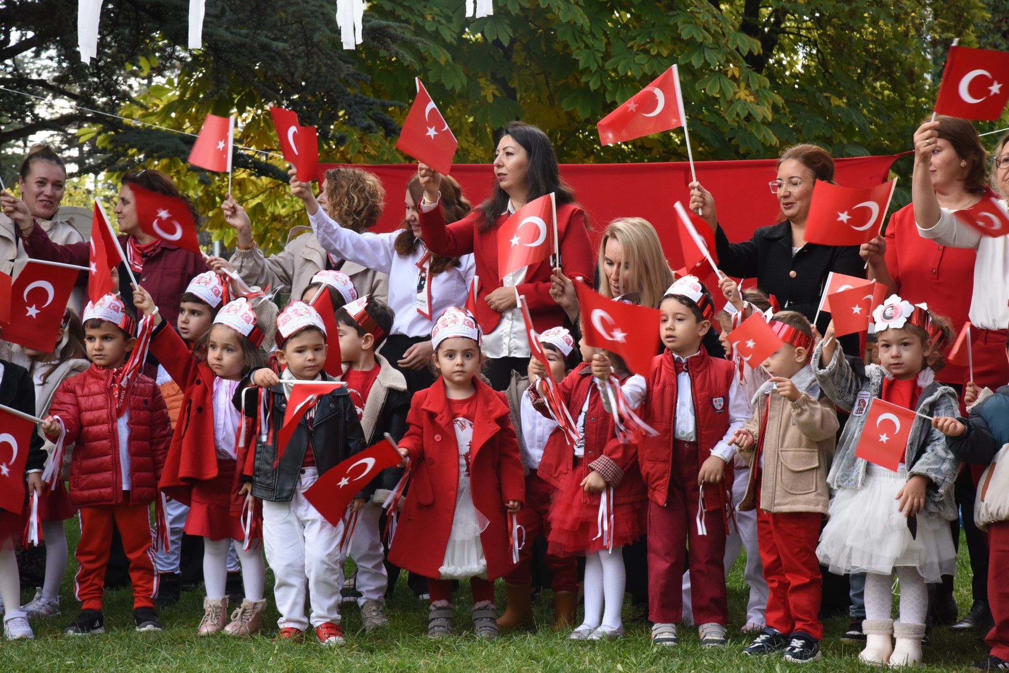 Anadolu Üniversitesi Kreşinde Cumhuriyet Coşkusu