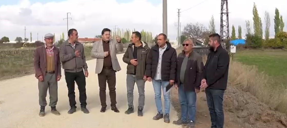Bolvadin’de ulaşım altyapısı çalışmaları sürüyor