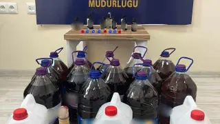 Sandıklı’da sahte alkol operasyonu