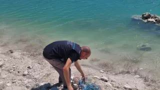Çavdarhisar Barajı’nda kaçak avcılığa geçit yok
