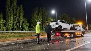 İyi Parti il başkanı oğluyla birlikte kazada yaralandı