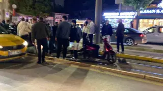 Eskişehir’de motosikletin çarptığı yaya ağır yaralandı