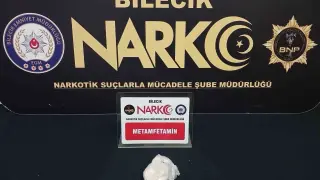 Bilecik’te üzerinde metamfetaminle yakalandı