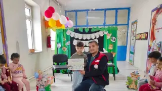 Başmakçı’da minik öğrencilere hayvan sevgisi anlatıldı