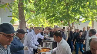 Hisarcık Şeyhler köyünde geleneksel güz hayrı