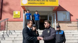 Bilecik’te okul güvenliği için emniyet devrede