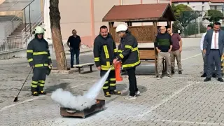 Hisarcık’ta öğrencilere Afet Farkındalık eğitimi verildi