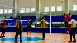 Bilecik’te kurumlar voleybol maçında buluştu