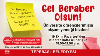 Tepebaşı Belediyesi Üniversitelilere Yemek Desteği Sunuyor