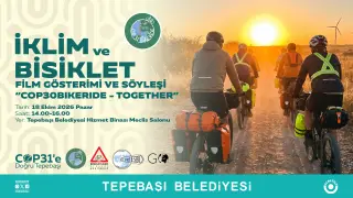 Tepebaşı’nda "COP30BikeRide – Together" Belgeseli Gösterilecek