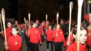 Osmaneli’de 29 Ekim Cumhuriyet Bayramı fener alayı düzenlendi