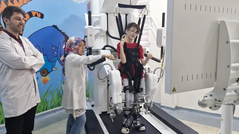 Eskişehir'de Pediatrik Robotik Rehabilitasyon Hizmete Başladı