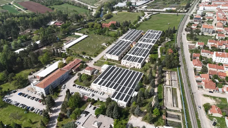 ESKİ'nin GES Projesiyle Temiz Enerji Üretimi Sürüyor