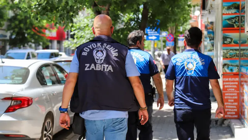 Eskişehir'de Kaldırım İşgallerine Yönelik Denetimler Sürüyor