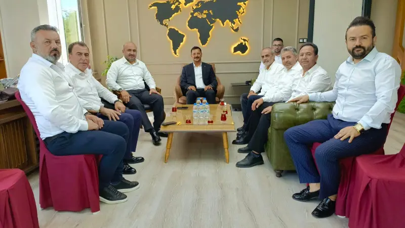Bilgesoy'a Cumhur İttifakı'ndan anlamlı ziyaret