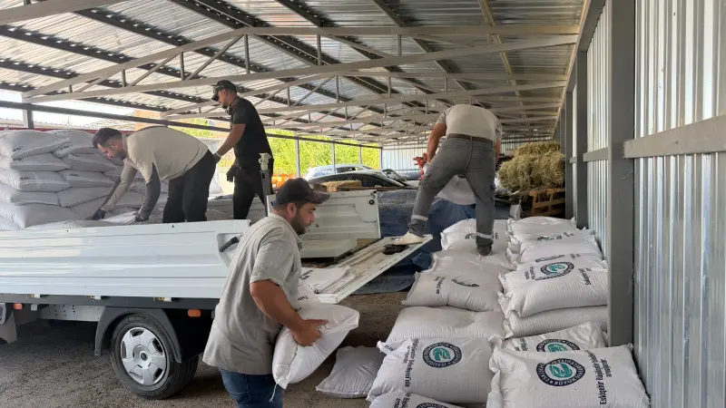 Eskişehir Büyükşehir Belediyesi Tarım Arazilerinde 77 Ton Arpa Hasadı